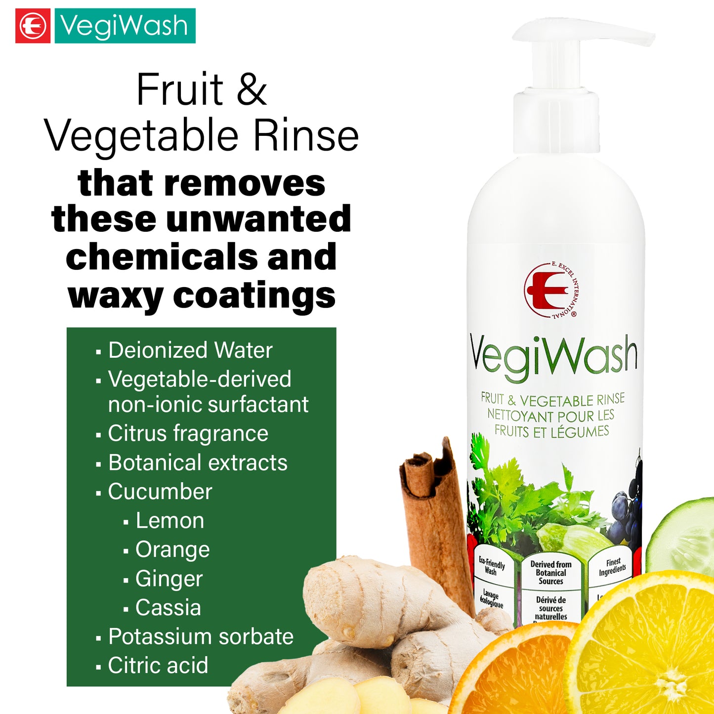 VegiWash™ w/ Pump